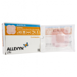 Allevyn Life Smith & Nephew 66801067-Allevyn Life Silicone Adhesive with Border Silicone Foam Dressi