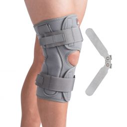 Swede-O 6454 Thermal Vent Open Wrap Hinged Knee Brace-Extra Large