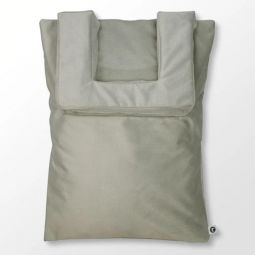 Tausi TVG1100 Cushioned Pillow Case Vertical Gray