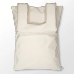 Tausi TVI1100 Cushioned Pillow Case Vertical Ivory