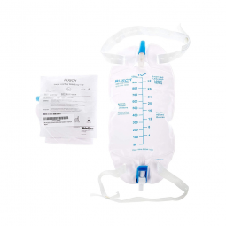 Easy Tap Teleflex 452932-Easy Tap Urinary Leg Bag, 1000 mL (CS/48)
