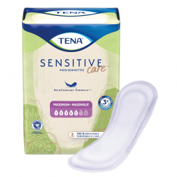 Tena Sensitive Care Maximum 54267 Bladder Control Pad, 13 in (CS)