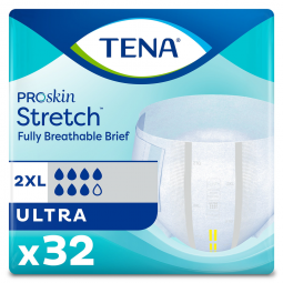 Tena ProSkin Stretch Ultra 61390 Incontinence Briefs, 2XL (BG)
