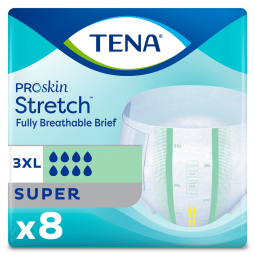 Tena ProSkin Stretch 61391 Bariatric Super Incontinence Briefs (PK)