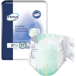 Tena Small Brief 66100 Moderate to Heavy Incontinence Briefs (PK)