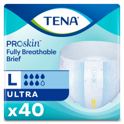 Tena ProSkin Ultra 67300 Incontinence Briefs, Large (BG)