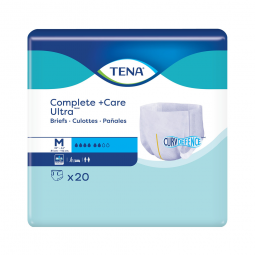 Tena Complete +Care Ultra with CurvDefense 67450 Unisex Adult Incontinence Briefs (CS)