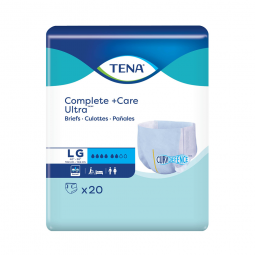 Tena Complete +Care Ultra with CurvDefense 67460 Unisex Adult Incontinence Briefs (CS)