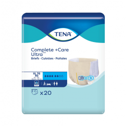 Tena Complete +Care Ultra with CurvDefense 67470 Unisex Adult Incontinence Briefs (PK)