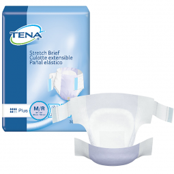 Tena Stretch Plus 67602Incontinence Briefs, Medium (PK)