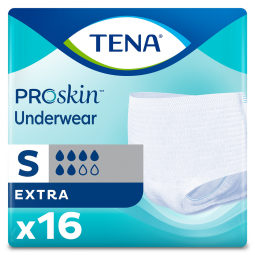 Tena ProSkin Extra Protective 72116 Absorbent Underwear, Small (BG)