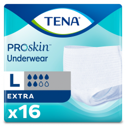 Tena ProSkin Extra Protective 72332 Absorbent Underwear, Large (BG)