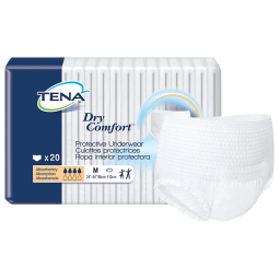 Tena Dry Comfort 72422 Absorbent Underwear, Medium (PK)