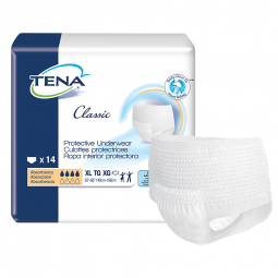 Tena Classic 72516 Absorbent Underwear, Extra Large (CS)