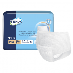 Tena ProSkin Plus 72631 Protective Absorbent Underwear, Small (BG)