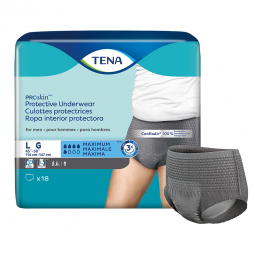Tena ProSkin Protective 73530 Maximum Absorbent Underwear, Large (CS)