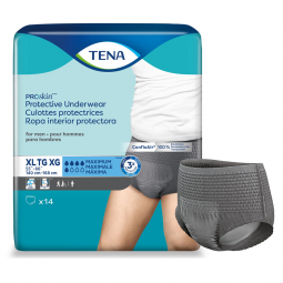 Tena ProSkin Protective 73540 Maximum Absorbent Underwear, Extra Large (BG)