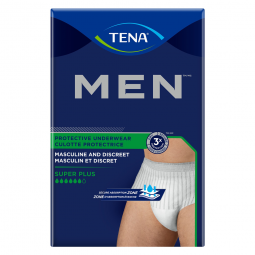 Tena Men Super Plus 81920 Absorbent Underwear, Large/Extra Large (BG)