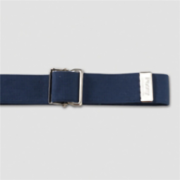 Posey Tidi Products 6528-Posey Dark Blue Gait Belt with Nickel Buckle, 54-Inch Length, Belts