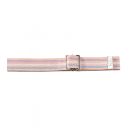 Tidi Products 6531 Gait Belt, Nickel Buckle, Pastel Striped, 54 in Length (EA/1)