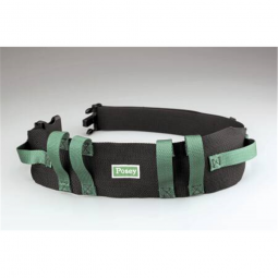 Posey Tidi Products 6537Q-Posey Green/Black Nylon Gait Belt with Quick Release Buckle, 28 - 55 in Le