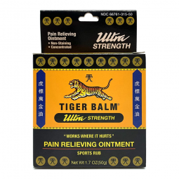 Tiger Balm Ultra Prince of Peace Enterprises 39278031541-Tiger Balm Ultra Camphor/Menthol Topical Pa