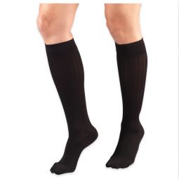Truform 1974 Knee Trouser Socks - Rib Pattern - 20-30 mmHg