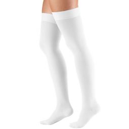 Truform 8868 Thigh-High Compression Stockings - Closed Toe - Dot Top - 20-30 mmHg