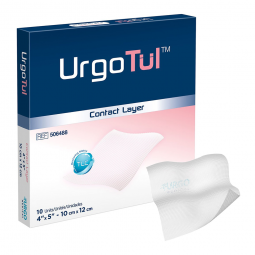 UrgoTul Urgo Medical North America 506488-UrgoTul Impregnated Contact Layer Dressing, 4 x 5 in, Non-