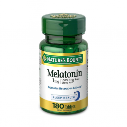 Nature's Bounty 07431202832 Melatonin Natural Sleep Aid (Bottle)
