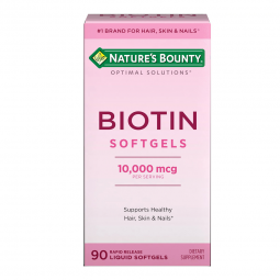 Nature's Bounty US Nutrition 07431258865-Nature's Bounty Optimal Solutions Biotin 10,000 mcg Rapid R