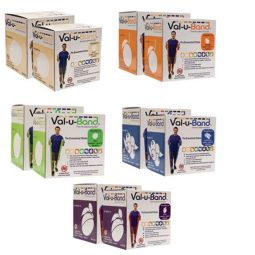 Val-u-Band 10-6138 Latex Free Band-Twin-Pak-100 Yard-5 Color Set