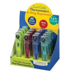 Veridian 08-301VC/302VC Digital Thermometer Retail Displays - 9-Piece & 16-Piece Sets
