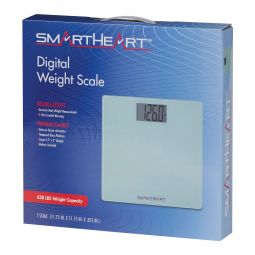 Veridian Healthcare 19-101 Smart Heart Digital Weight Scale-438 lb Capacity