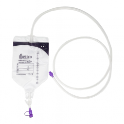 Vesco Medical Vesco Medical VED-010EO-Enteral Drainage Bag with Enfit Connector Vesco Medical 60 in 