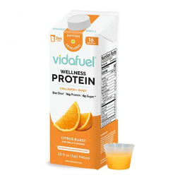 Vida Fuel Wellness Protein 03 322A Protein Drink with Collagen & Whey, Orange Burst (EA/1)
