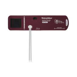 FlexiPort Welch Allyn REUSE-12-2MQ-FlexiPort Blood Pressure Cuff, Size 12, Burgundy (EA/1)