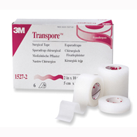 3M 1527-2 Transpore Transparent Surgical Tape-6/Box