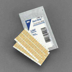 3M A1847 Steri-Strip Antimicrobial Skin Closures-50/Box