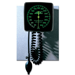 ADC 750W-12XBK DIAGNOSTIX Wall Aneroid Sphygmomanometer-Large Adult
