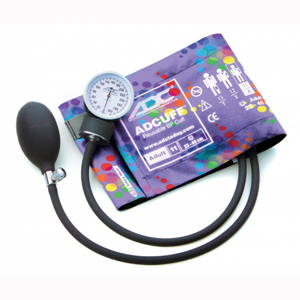 ADC 760-11APBS Prosphyg Pocket Aneroid Sphyg-Peters Blue Swirly