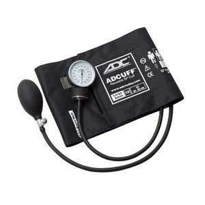 ADC 760-12XBK PROSPHYG Sphygmomanometer Latex Free-Large Adult-Black