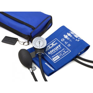 ADC 768-641-11ARB Pro Combo II Sphygmomanometer Latex Free-Royal Blue