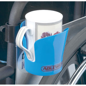 Ableware 706220003 Wheelchair Cup Holder-3/Pack