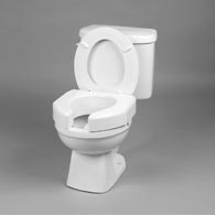 Ableware 725790000 Basic Open Front Elevated Toilet Seat
