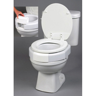 Ableware 725790002 Secure-Bolt Elevated Toilet Seat