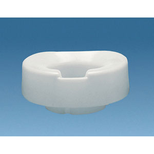Ableware 725851000 4" Contoured Tall-Ette Elevated Toilet Seat