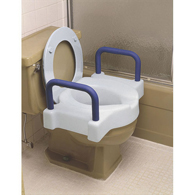 Ableware 725891000 Extra Wide Tall-Ette Toilet Seat