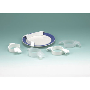 Ableware 745260002 Food Bumper by Maddak-White Plastic