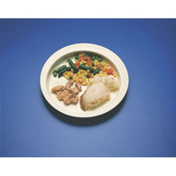 Ableware 745290001 Round-Up Plate by Maddak